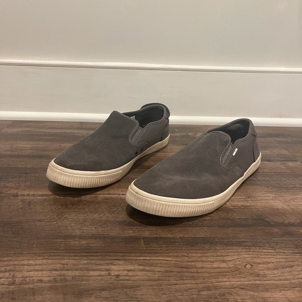 Tom’s Men’s Shoes Grey Size 10